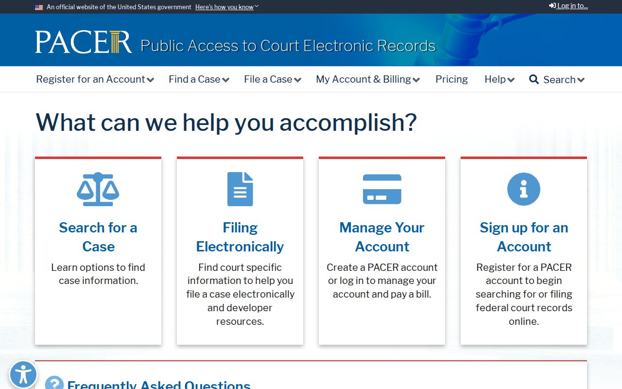 PACER federal court search related to Van Buren County criminal cases